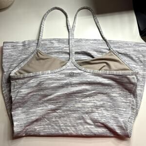 Lululemon Power Pose Women Size 6 Y Athletic Tank Top Yoga Tank Top Pilates Top